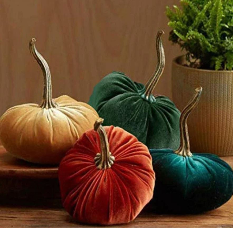 Why Tilly Living's Handmade Velvet Pumpkin Decor is the Perfect Addition to Your Home