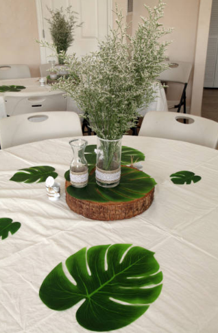 green placemats