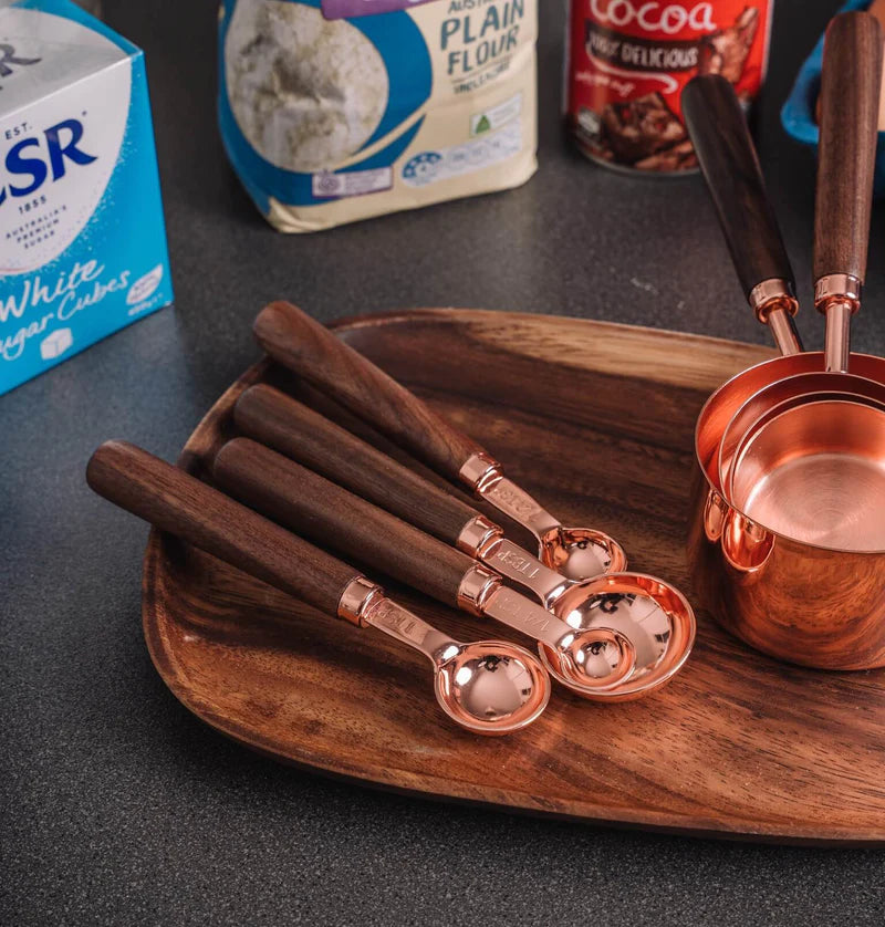 Embracing the Warmth of Yesteryear: A Love Affair with Tilly Living's Vintage Copper Measuring Cups