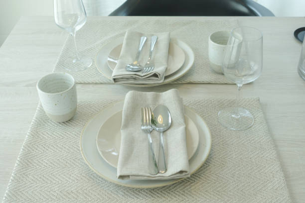 Transform Your Dining Experience with Tilly Living's White Placemats