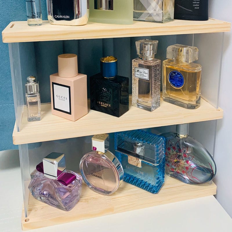 Transform Your Cologne Collection with Our Luxurious Organizer - A Must-Have Accessory for Every Cologne Enthusiast!