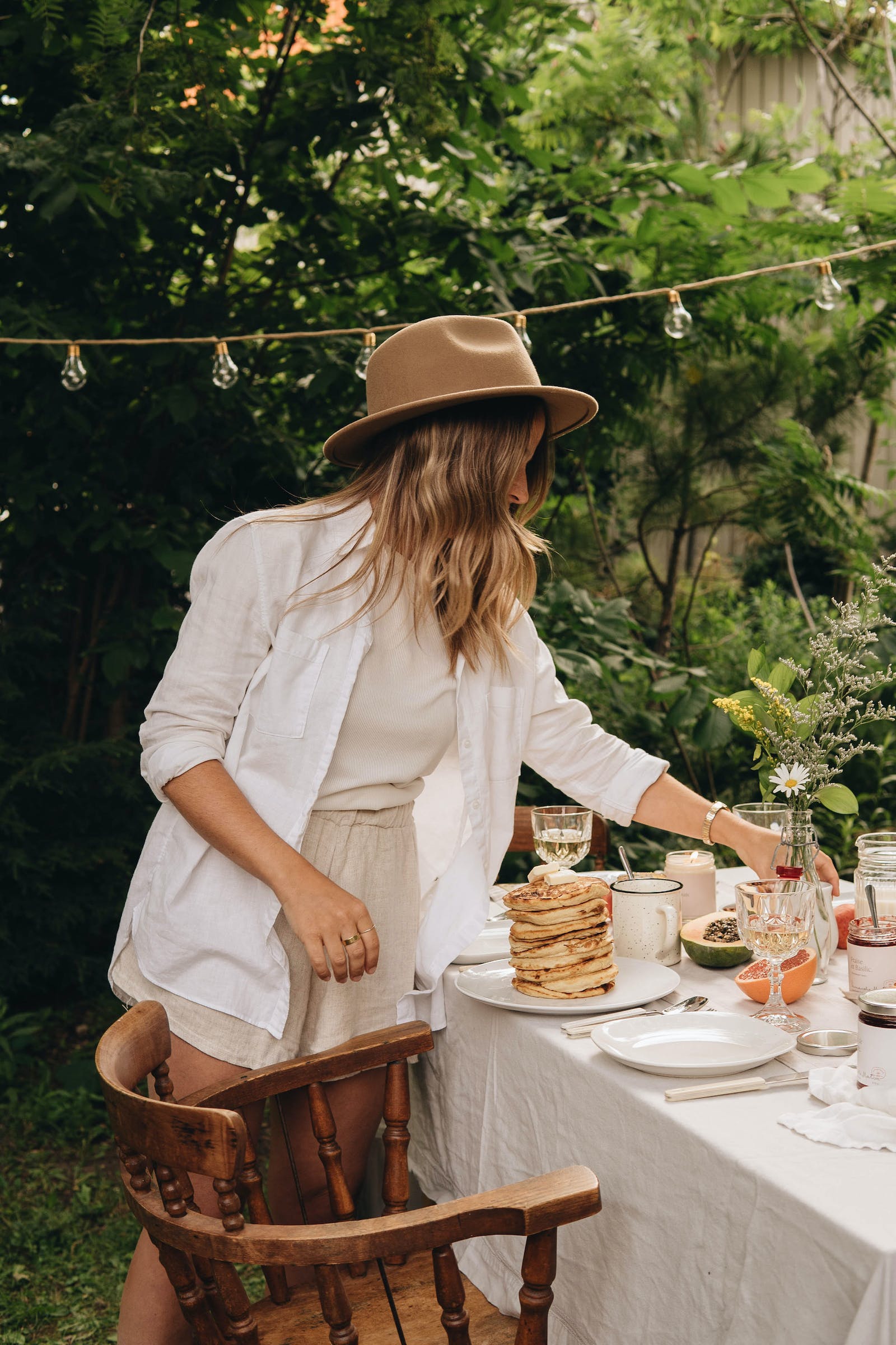 table runner and placemats