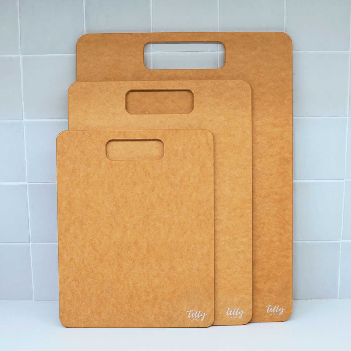 GrainBond Chopping Board Set - Sustainable &amp; Microplastic-Free