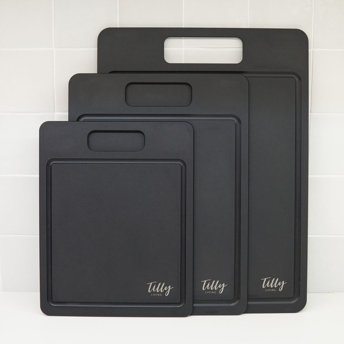 GrainBond Chopping Board Set - Sustainable &amp; Microplastic-Free