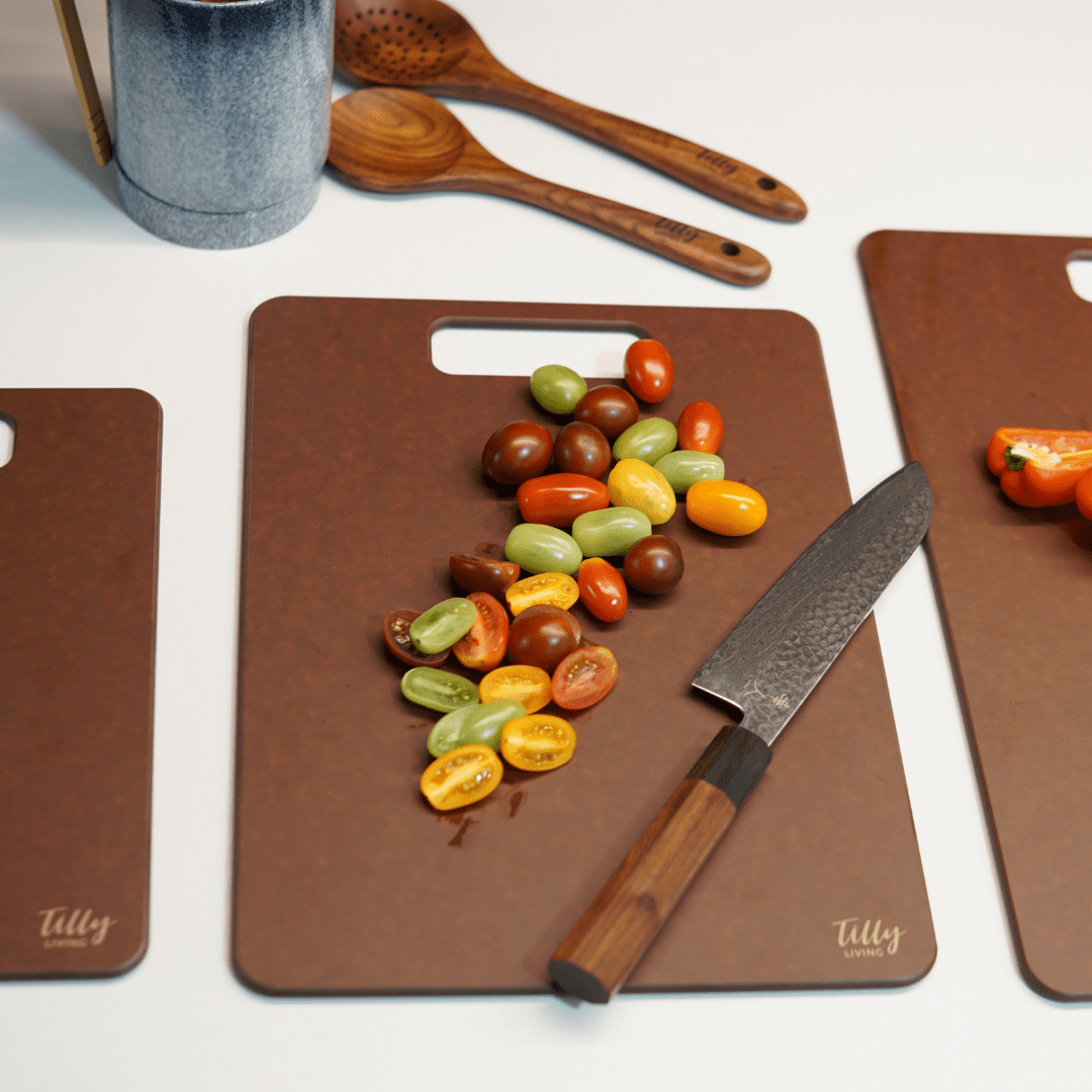 GrainBond Chopping Board Set - Sustainable &amp; Microplastic-Free