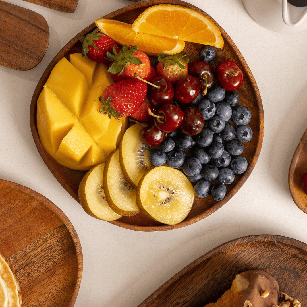 Acacia Wood Serving Plates