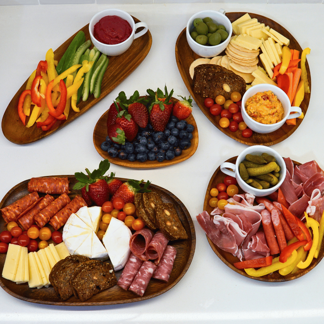 Acacia Wood Serving Plates