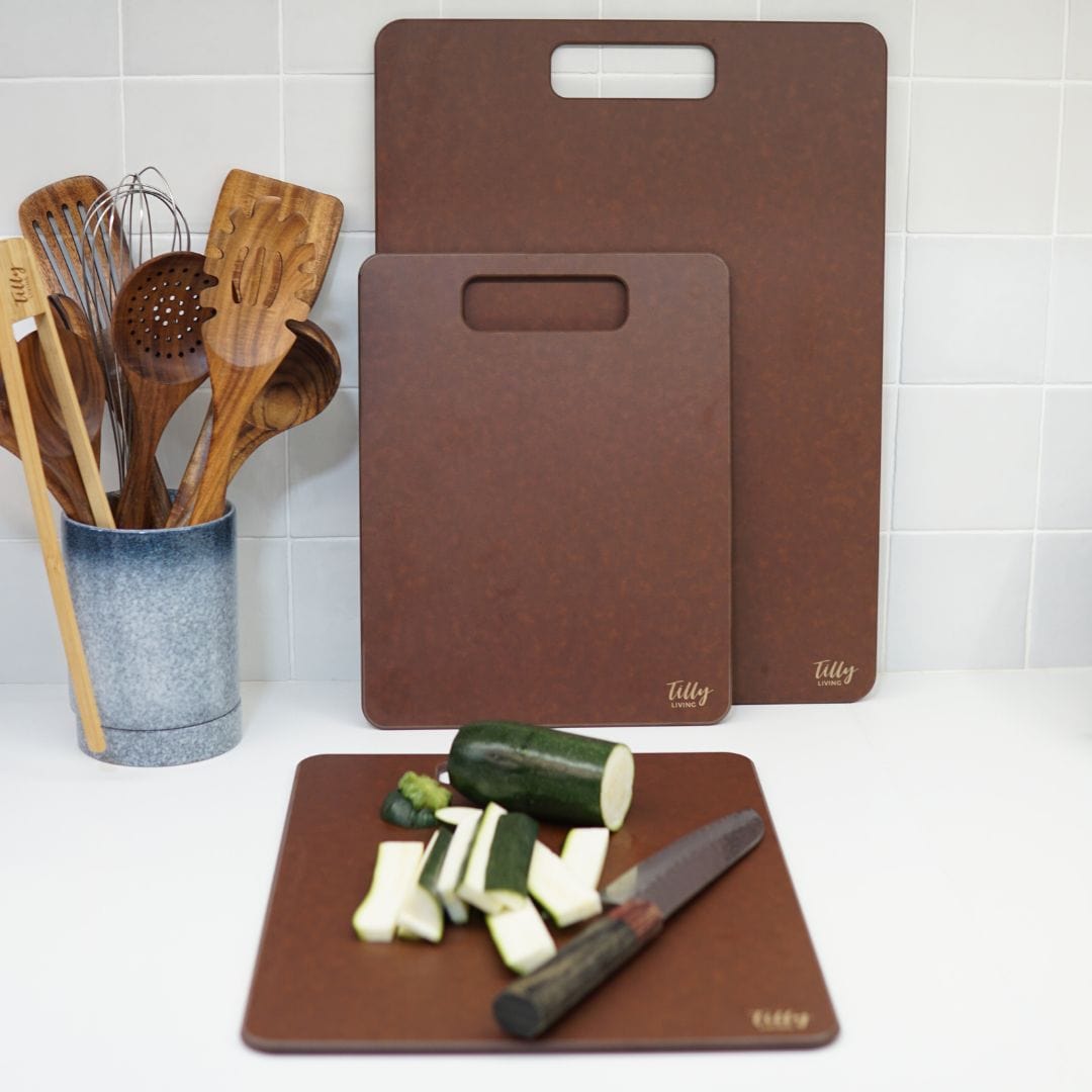 GrainBond Chopping Board Set - Sustainable &amp; Microplastic-Free