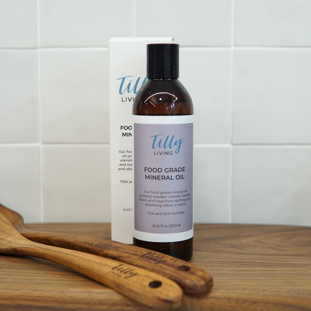 Food Grade Mineral Oil for Wooden Utensils Tilly Living
