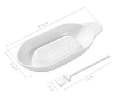 CeramiPress Grater Dish