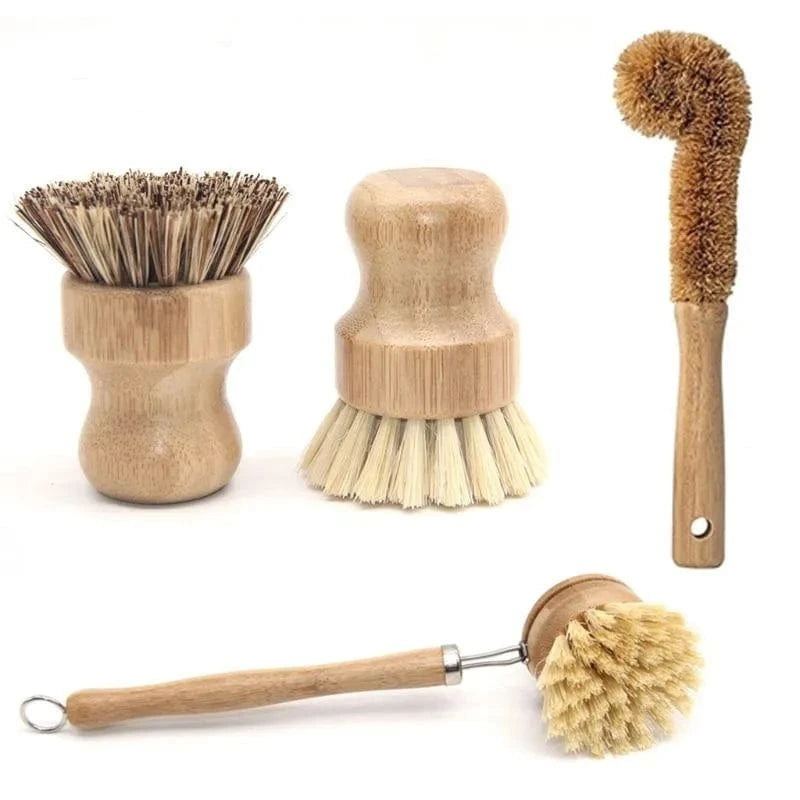 Eco bamboo cleaning set
