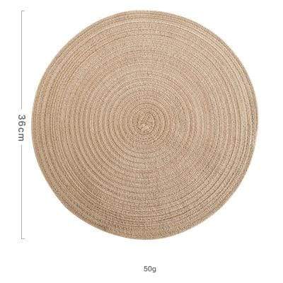 Linen Round Placemats