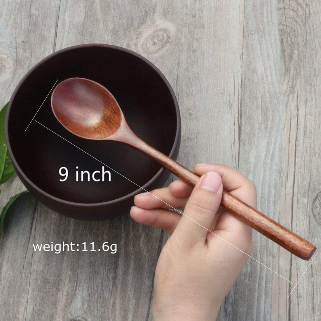 6 piece Set | Soup Spoon Wooden Set | Tilly Living