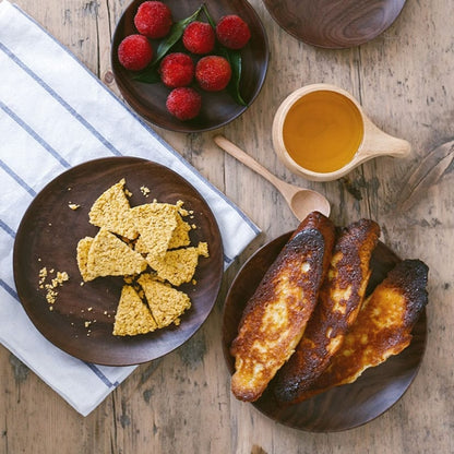 Walnut Wood Plates