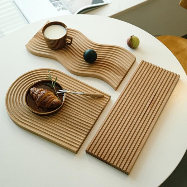 Lumi Board, Natural Wood Serving Tray