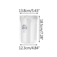 4 Grids - 2000 ml.