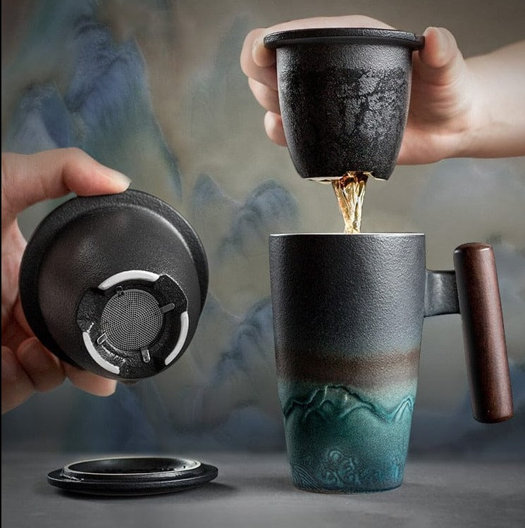 Seville Ceramic Tea Mug