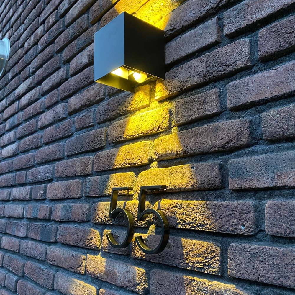 Floating Outdoor House Numbers